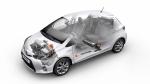Toyota Yaris Hybrid 2012 года